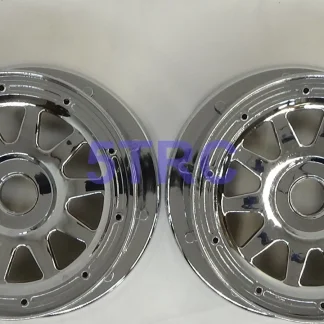 Rofun 5B Wheel Chrome-Plated Rofun 5B Front Wheels 5T 5SC HPI Losi Rovan