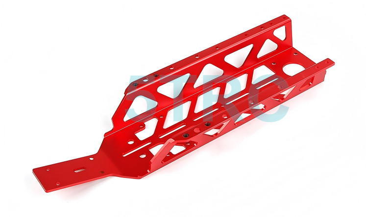 6500162 e Rofun 5B Metal Part BAHA Keel-Style Main Chassis Red