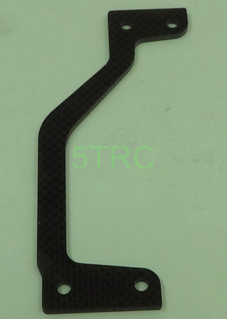 650071 e Rofun 5B Metal Part BAHA Carbon Fiber Fuel Tank Retainer Plate Rovan