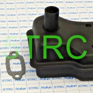 67021 e Rofun 5B Engine Black Box Muffler 23, 26, 27.5, 29, 30.5, 32, & 36cc Engines
