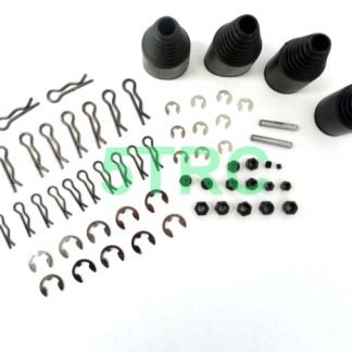 69011 e Rofun 5B Baja Nut, Pin, E-Clip and Axle Boot Repair Kit Rovan