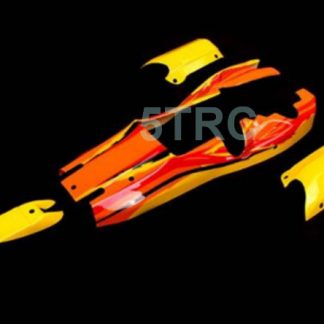 85003 e Rofun RC Body 5B Body Shell for 15 Scale RC Buggies Orange