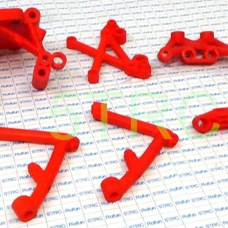85102n e Rofun 5B Nylon Front End Assembly Kit Orange Rovan HPI Losi