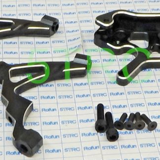 851871 e Rofun Aluminum Front Chassis Brace & Support Set HPI Rovan Losi