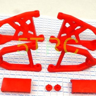 852482 e Rofun Red Nylon Front A-Arm Kit 5B,360, 450 Buggy Rovan