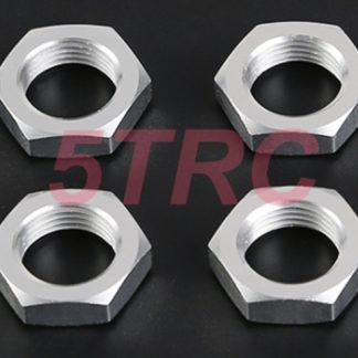 871754 e Rofun 15 RC Baja Silver Alloy Wheel Nuts LT Upgrade Rovan