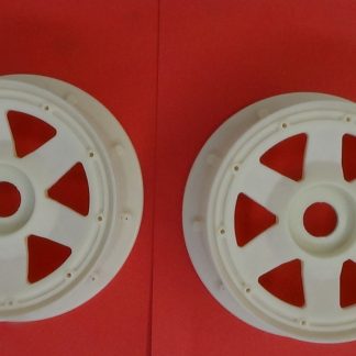 950261 e Rofun 15 Baja 5B Buggy Nylon Tough Set of 2 Wheels, Rims Front HPI Losi Rovan