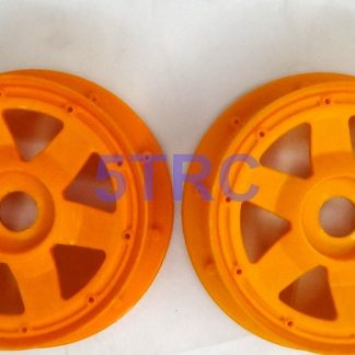 950263 e Rofun 15 Baja 5B Buggy Nylon Tough Set of 2 Wheels, Rims Front HPI Losi Rovan