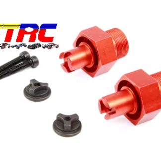 95143R e Rofun RC Front Wheel Hex Hub Upgrade No-E-Clip 5B 5T 5SC Alloy Red