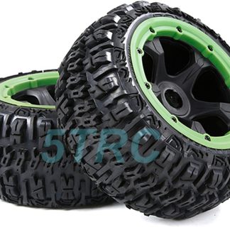 951933 e Rofun 15 RC Baja 5B Gen-3 Excavator 170x80 Tires 24mm Hex Wheels Green Rovan