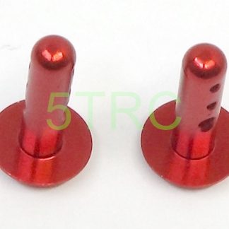 952411 e Rofun 5B Chassis CNC Metal Rear Wing Pin Red