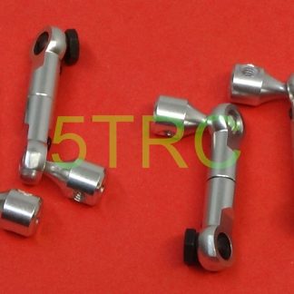 952422 e Rofun 5B Steering CNC Metal Sway Bar Ball Joint Silver