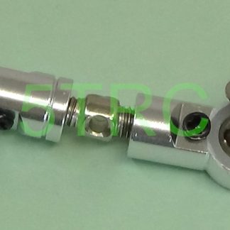952432 e Rofun 5B Steering CNC Metal Servo Linkage Silver Rovan Losi HPI