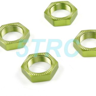 952793 e Rofun RC 15 Baja Alloy Wheel Nuts Lime Green Set 5B 5T 5SC Rovan