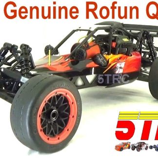 C5B-BLK-47-29-B-2-855122 e Rofun RC 15 Scale 5B 29cc Asphalt Track Racing Buggy Gasoline Venom Red & Black