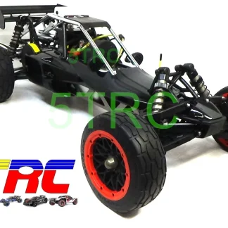 C360-BLK-26-36-B-2-854972 Rofun 360 Long 15 Scale 36cc Gasoline Ready to Run RC Baja Buggy Black (1)